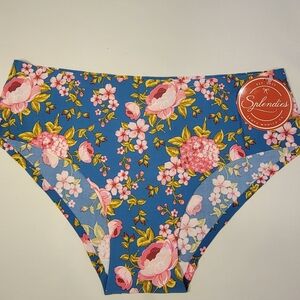 Splendies Panties, Floral, Size M